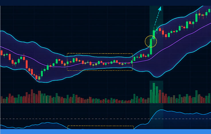 اندیکاتور بولینگرباند Bollinger Bands