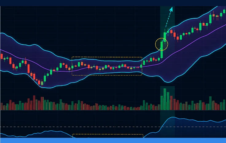 اندیکاتور بولینگرباند Bollinger Bands